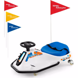 À propos de cet article 【Expérience de Dérive Passionnante】Notre kart électrique 24 V comprend 4 roues universelles flexibles ...