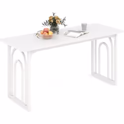 À propos de cet article 【6-8 Personnes】Accueillez plus d'amis et de famille ! La table salle à manger 160 x 60 cm est spacieu ...