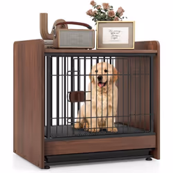 À propos de cet article 【Design Pratique 2 en 1】Le cage pour chien peut servir à la fois comme un lieu de repos confortable p ...