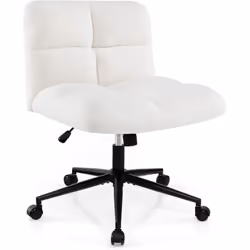 À propos de cet article 【Siège et Dossier Larges Rembourrés】Profitez d'un confort optimal avec cette chaise à pieds croisés, ...