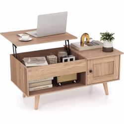 À propos de cet article 【Plateau Relevable Facile】La table basse relevable est équipée d'un mécanisme de levage à vérin à gaz ...