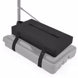 Sac de Sable Lesté pour Panier de Basket COSTWAY-Tissu Oxford Imperméable-136 kg-3 Sangles à Boucle Réglables-Fermeture Eclai ...
