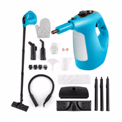 Nettoyeur Vapeur à Main Portable 1500W COSTWAY-Réservoir d’Eau 400 ml-Pression 2 Bar-17 Accessoires-Verrou de Sécurité Enfant ...