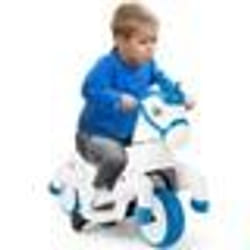 COSTWAY 12V Moto Électrique Enfant Licorne avec Musique Roues dEntraînement & Mode Équitation 3 km/h 30kg 3 Ans+ Bleu