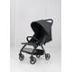 COSTWAY Poussette Canne Bébé avec Dossier & Auvent Réglables Panier Inférieur & Frein Pliable à une Main Harnais à 5 Points