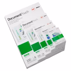 GBC Pochettes brilliantes pour document A4 2x38mic (200) - Vue supplémentaire 4