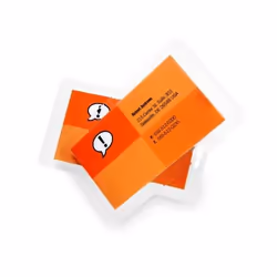 GBC Pochettes format carte 64x108 mm 2x125mic brillantes (100)
