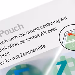 GBC Pochettes brilliantes pour document A3 2x250mic (50) - Vue supplémentaire 8
