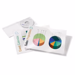 GBC Pochettes brilliantes pour document A6 2x75mic (100)