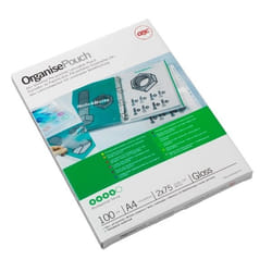 GBC Pochettes de plastification Organise 2x125 brillant A4+(100)
