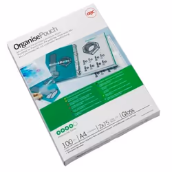 GBC Pochettes de plastification Organise 2x125 brillant A4+(100) - Vue supplémentaire 6