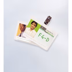 GBC Pochettes format carte 67x99 mm 2x125mic brillantes (100) - Vue supplémentaire 5