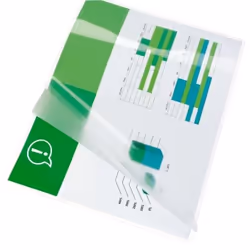 GBC Pochettes brilliantes pour document A4 2x125mic (25)