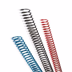 GBC Peignes ColourCoil pas 4:1 blanc 12mm (100)