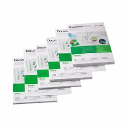 GBC Pochettes mates A4 2x75mic mates/brillantes (50), Transparent, A4, 50 pièce(s)