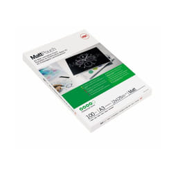 GBC Pochettes de plastification mates A3 2x125 microns (100)