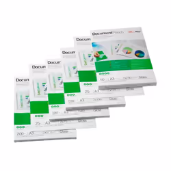 GBC Pochettes Peel`n Stick A3 2x125mic brillant (100), Transparent, Brillant, A3, 0,25 mm, Chine, 303 mm