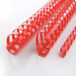 GBC Peignes de reliure CombBind rouge 6 mm (100)