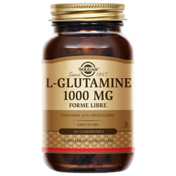 Solgar L-Glutamine 1000 mg Forme Libre 60 Comprimés