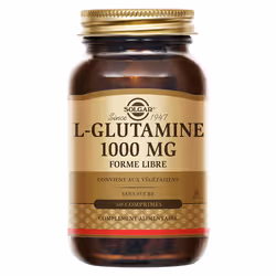 Solgar L-Glutamine 1000mg 60 gélules végétales