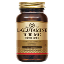 Solgar L-Glutamine 1000mg 60 gélules végétales