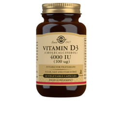 Vit D3 4000 Ui 100 mcg. cápsulas vegetales 60 u
