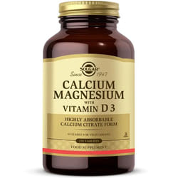 Solgar Calcium Magnesium with Vitamin D3 Comprimé