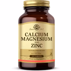 Solgar Calcium Magnesium Plus Zinc