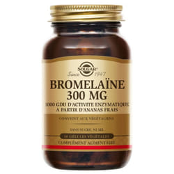 Solgar Bromélaïne 300 mg 60 Gélules Végétales