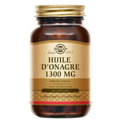 Solgar Huile d'Onagre 1300 mg 30 Capsules