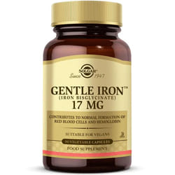 Solgar Gentle Iron 17 mg Fer