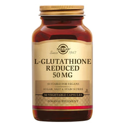 Solgar L-Glutathion 50mg 30 gélules végétales
