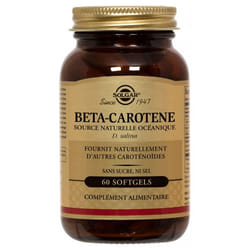 Solgar Bêta-Carotène 60 Gélules