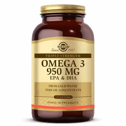 Solgar Omega 3 950 mg, Gélule, Oméga-3, Bouteille