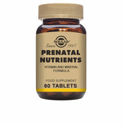 Comprimés Nutriments Prénatals 60 unités