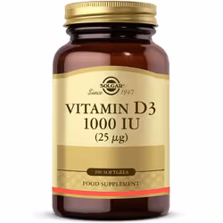 Solgar Vitamin D3 1000 IU, Vitamine unique
