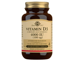Vitamine D3 4000 Ui 100 µg Capsules végétales de cholécalciférol 120 u