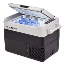 Dometic CFF 45, Noir, Gris, Polyuréthane (PU), LED, 44 L, -18 - 20 °C, 50 g