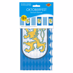 Beistle 54243 décoration de fête Banderole en tissu