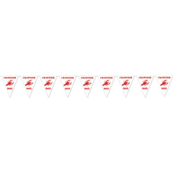Beistle 54435 décoration de fête Banderole en tissu