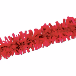 Beistle 55599-R, Guirlande, Rouge, 1 pièce(s)