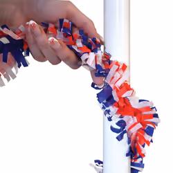 Beistle 55598-RWB décoration de fête Guirlande