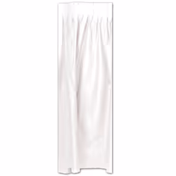 Beistle 50950-W, Tableware, Blanc, 1 pièce(s)