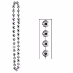 Beistle 50246-S, Fancy dress beads, Argent, 1 pièce(s)