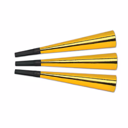 Beistle 88092-GD, Sans-gêne, Or, 15 pièce(s)