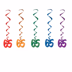 Beistle 57551-65, Couleurs assorties, 5 pièce(s)