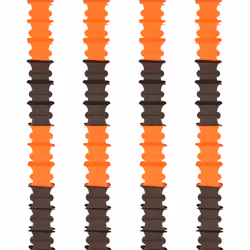 Beistle 56250-OB, Orange, Noir, 4 pièce(s)