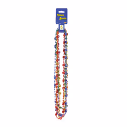 Beistle 57234, Fancy dress beads, Couleurs assorties, 6 pièce(s)
