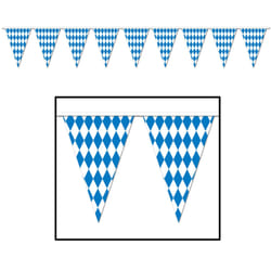 Beistle 57774 décoration de fête Banderole en tissu