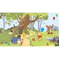 Papier peint - Disney - Winnie lOurson - 320x182 cm - Pose sans colle - Motif enfant